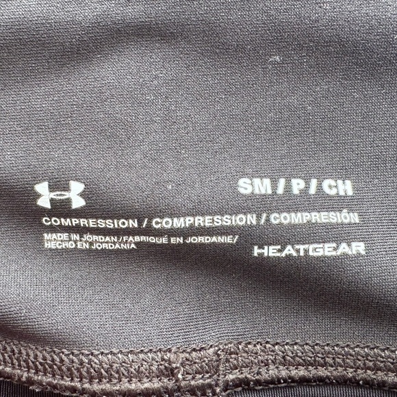 Under Armour Women's Navy Leggings - Picture 3 of 3